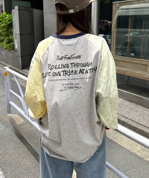 SOUNDSGOOOOD(サウンズグッド)の「【SOUNDS GOOOD】タイダイラグランプリントTEE(Tシャツ/カットソー・メンズ・ブラック/ライトグレー・ONE SIZE)」の15枚目の写真