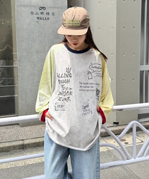 SOUNDSGOOOOD(サウンズグッド)の「【SOUNDS GOOOD】タイダイラグランプリントTEE(Tシャツ/カットソー・メンズ・ブラック/ライトグレー・ONE SIZE)」の17枚目の写真