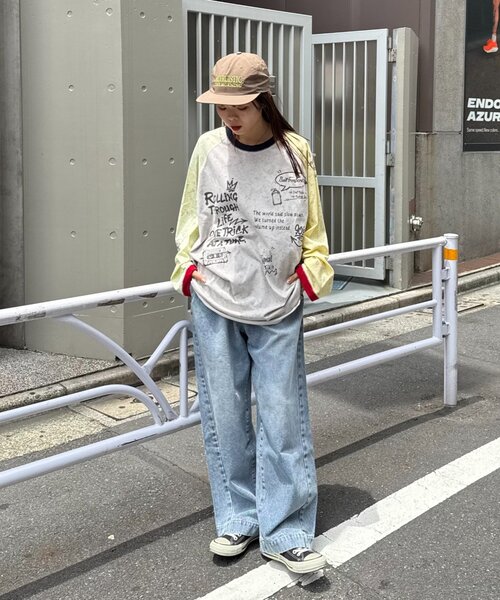 SOUNDSGOOOOD(サウンズグッド)の「【SOUNDS GOOOD】タイダイラグランプリントTEE(Tシャツ/カットソー・メンズ・ブラック/ライトグレー・ONE SIZE)」の18枚目の写真