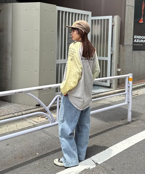 SOUNDSGOOOOD(サウンズグッド)の「【SOUNDS GOOOD】タイダイラグランプリントTEE(Tシャツ/カットソー・メンズ・ブラック/ライトグレー・ONE SIZE)」の19枚目の写真