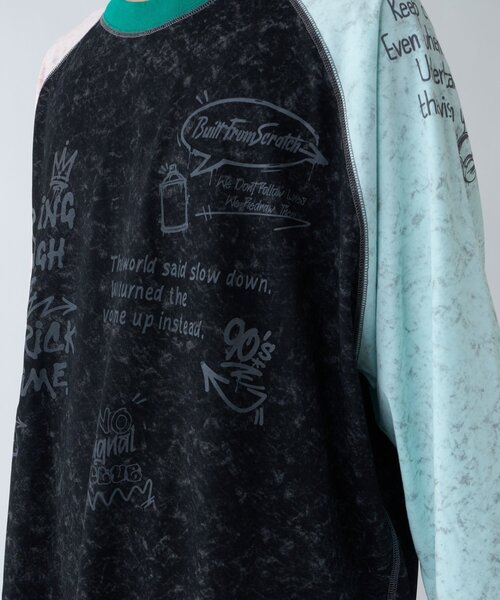 SOUNDSGOOOOD(サウンズグッド)の「【SOUNDS GOOOD】タイダイラグランプリントTEE(Tシャツ/カットソー・メンズ・ブラック/ライトグレー・ONE SIZE)」の22枚目の写真