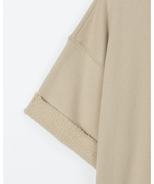 THEENDQUESTION(ジエンドクエスチョン)の「Half crewneck sweatshirt / BEIGE(Tシャツ/カットソー・レディース・その他・FREE)」の11枚目の写真