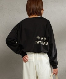 [TATRAS/タトラス] BELECI バックロゴデザイン ロングスリーブTシャツ