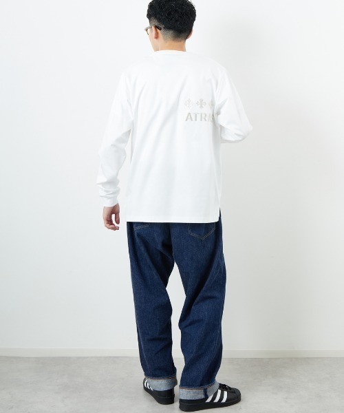 TATRAS（タトラス）の「【WEB先行予約】[TATRAS/タトラス] BELECI バックロゴデザイン ロングスリーブTシャツ（Tシャツ/カットソー・レディース・ホワイト/ブラック・1/2/3）」の13枚目の写真