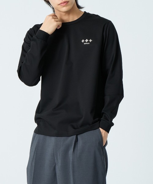 TATRAS（タトラス）の「【WEB先行予約】[TATRAS/タトラス] BELECI バックロゴデザイン ロングスリーブTシャツ（Tシャツ/カットソー・レディース・ホワイト/ブラック・1/2/3）」の9枚目の写真