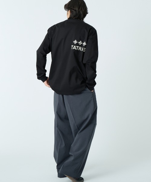 TATRAS（タトラス）の「【WEB先行予約】[TATRAS/タトラス] BELECI バックロゴデザイン ロングスリーブTシャツ（Tシャツ/カットソー・レディース・ホワイト/ブラック・1/2/3）」の17枚目の写真