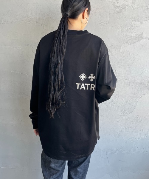 TATRAS（タトラス）の「【WEB先行予約】[TATRAS/タトラス] BELECI バックロゴデザイン ロングスリーブTシャツ（Tシャツ/カットソー・レディース・ホワイト/ブラック・1/2/3）」の5枚目の写真