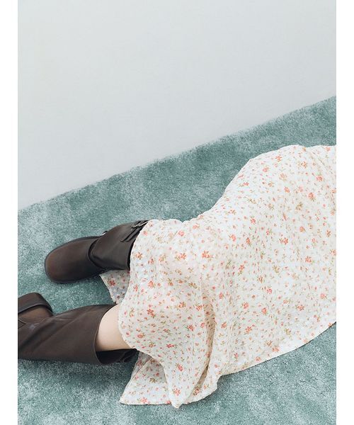 LILY BROWN(リリーブラウン)の「ミドルバイカーブーツ(ブーツ・レディース・ブラウン/ブラック・M/S/L)」の4枚目の写真
