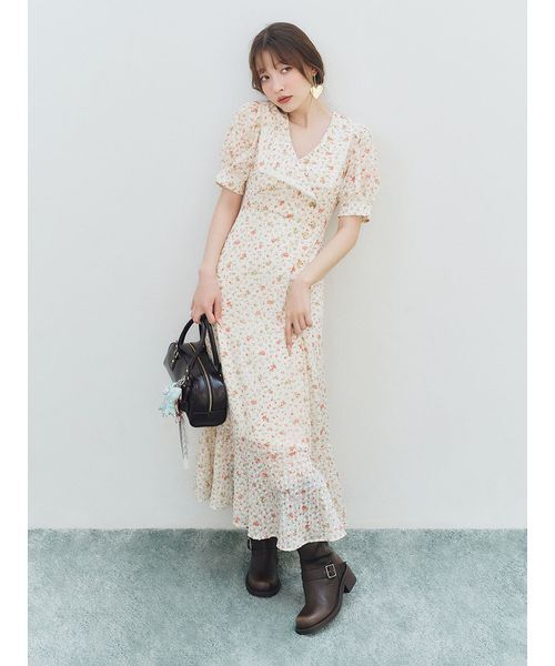 LILY BROWN(リリーブラウン)の「ミドルバイカーブーツ(ブーツ・レディース・ブラウン/ブラック・M/S/L)」の5枚目の写真