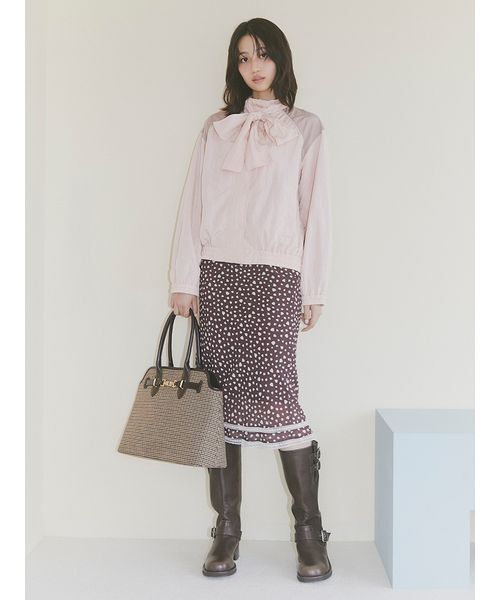 LILY BROWN(リリーブラウン)の「ミドルバイカーブーツ(ブーツ・レディース・ブラウン/ブラック・M/S/L)」の8枚目の写真