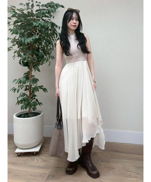 LILY BROWN(リリーブラウン)の「ミドルバイカーブーツ(ブーツ・レディース・ブラウン/ブラック・M/S/L)」の22枚目の写真