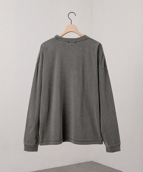Alfred Alex（アルフレッドアレックス）の「【Alfred Alex】Cross Graphic L/S Tee / クロスグラフィック ヴィンテージライク ロンT（Tシャツ/カットソー・メンズ・レッド/ブラック系/オリーブ/ダークブラウン/ブラック・M/L）」の20枚目の写真
