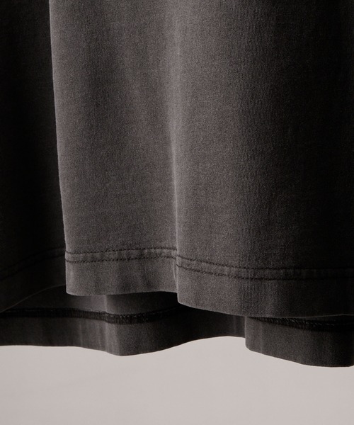 Alfred Alex（アルフレッドアレックス）の「【Alfred Alex】Cross Graphic L/S Tee / クロスグラフィック ヴィンテージライク ロンT（Tシャツ/カットソー・メンズ・レッド/ブラック系/オリーブ/ダークブラウン/ブラック・M/L）」の18枚目の写真