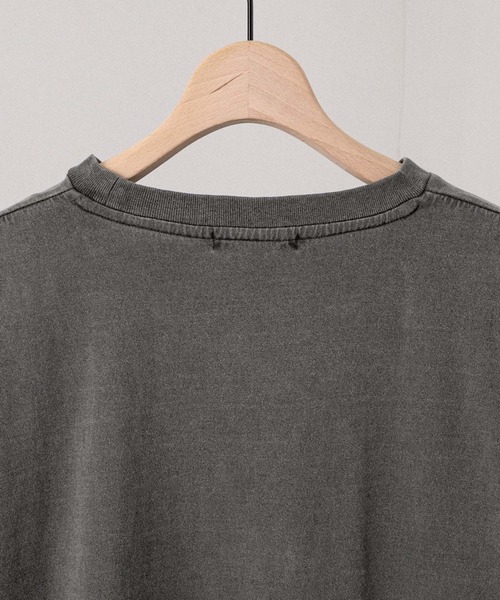 Alfred Alex（アルフレッドアレックス）の「【Alfred Alex】Cross Graphic L/S Tee / クロスグラフィック ヴィンテージライク ロンT（Tシャツ/カットソー・メンズ・レッド/ブラック系/オリーブ/ダークブラウン/ブラック・M/L）」の22枚目の写真