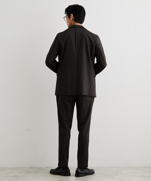 THE SHOP TK （ザ ショップ ティーケー ）の「【洗濯機OK／セットアップ可】TRジャージ スラックス（スーツパンツ・メンズ・ダークグレー/ネイビー系1/ネイビー・01/02/03/04）」の6枚目の写真