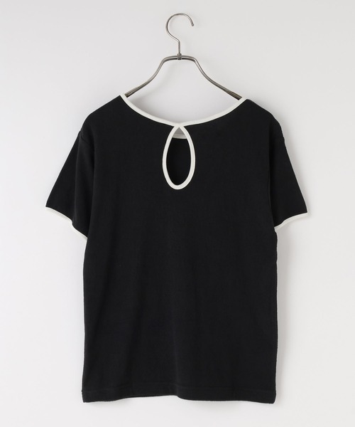 LOWRYS FARM(ローリーズファーム)の「パイルリンガープルオーバーSS 1053680(Tシャツ/カットソー・レディース・ブラック/オフホワイト/ブルー・FREE)」の15枚目の写真