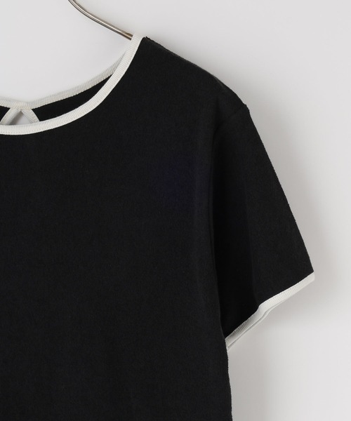 LOWRYS FARM(ローリーズファーム)の「パイルリンガープルオーバーSS 1053680(Tシャツ/カットソー・レディース・ブラック/オフホワイト/ブルー・FREE)」の17枚目の写真