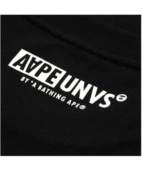 AAPE BY A BATHING APE（エーエイプバイアベイシングエイプ）の「AAPE BASIC TEE（Tシャツ/カットソー・メンズ・ホワイト/ブラック・X-LARGE/SMALL/LARGE/MEDIUM）」の9枚目の写真
