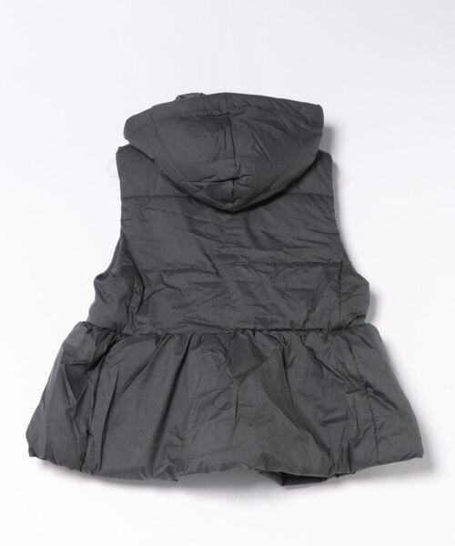 coca(coca)(コカ)の「金ボタンペプラム中綿ベスト(ベスト・レディース・チャコール/グレー・L/S/M)」の10枚目の写真