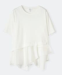 アシンメヘムコンビカットソー