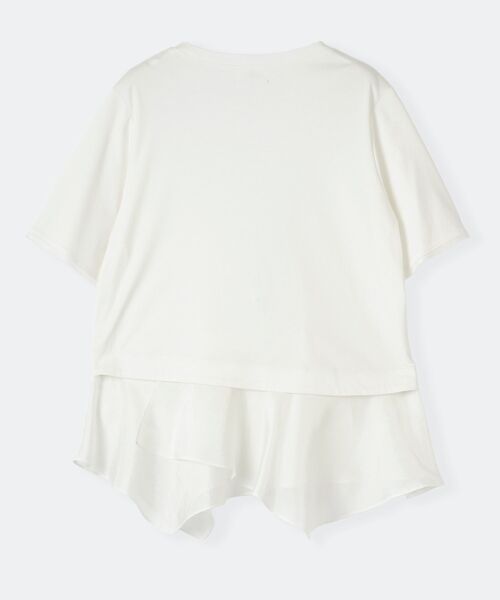 LANVIN en Bleu(ランバンオンブルー)の「アシンメヘムコンビカットソー(Tシャツ/カットソー・レディース・ブラック/ベージュ/オフホワイト・38)」の13枚目の写真