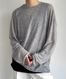link lot（リンクロット）の「【26年秋冬新作アイテム】スラブ無地ロンT（Tシャツ/カットソー・メンズ）」