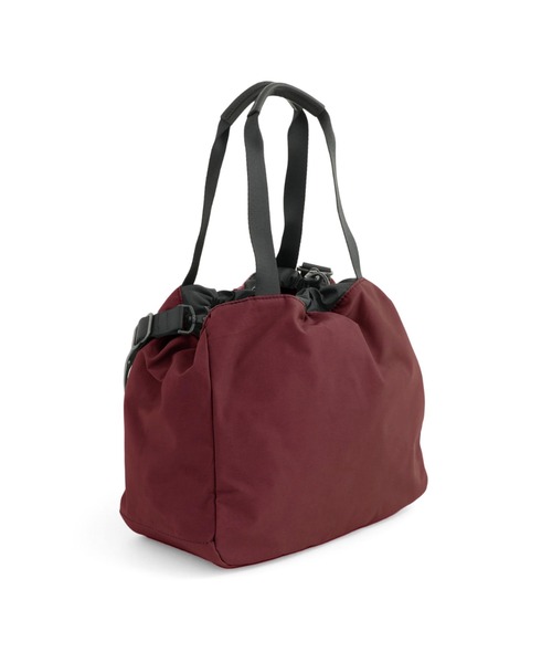 STANDARD SUPPLY(スタンダードサプライ)の「スタンダードサプライ / SIMPLICITY シンプリシティ / 26FW限定カラー2WAY DRAW STRING TOTE 2ウェイドローストリングトート(トートバッグ・レディース・ボルドー・FREE)」の7枚目の写真