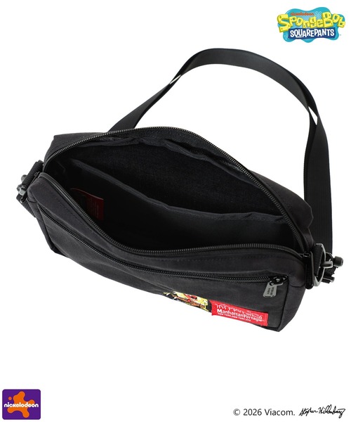 Manhattan Portage(マンハッタンポーテージ)の「JOGGER (L) JPN VER 2 500D CORDURA / SPONGE BOB(ショルダーバッグ・メンズ・ブラック・X-SMALL)」の7枚目の写真