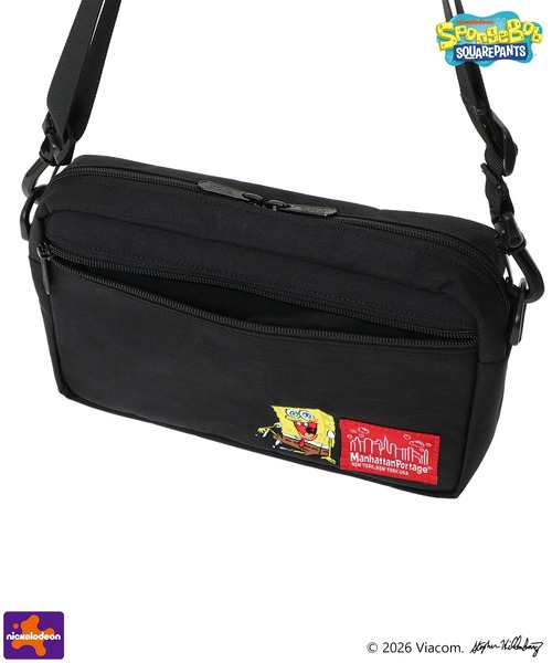 Manhattan Portage(マンハッタンポーテージ)の「JOGGER (L) JPN VER 2 500D CORDURA / SPONGE BOB(ショルダーバッグ・メンズ・ブラック・X-SMALL)」の8枚目の写真