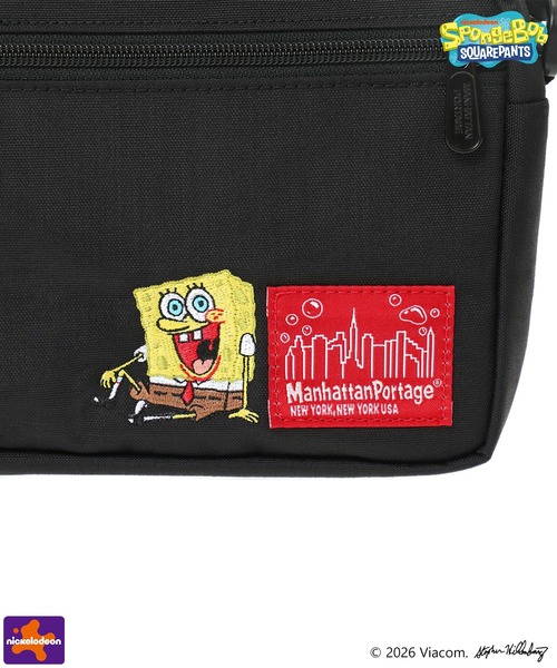 Manhattan Portage(マンハッタンポーテージ)の「JOGGER (L) JPN VER 2 500D CORDURA / SPONGE BOB(ショルダーバッグ・メンズ・ブラック・X-SMALL)」の9枚目の写真
