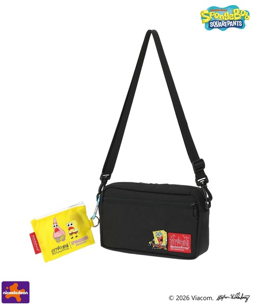 Manhattan Portage(マンハッタンポーテージ)の「JOGGER (L) JPN VER 2 500D CORDURA / SPONGE BOB(ショルダーバッグ・メンズ・ブラック・X-SMALL)」の10枚目の写真