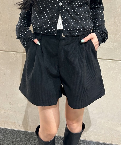 PHILLY（フィリー）の「ｺｰﾃﾞｭﾛｲｼｮｰﾄﾊﾟﾝﾂ（その他パンツ・レディース・ブラック/ブラウン・FREE）」の2枚目の写真