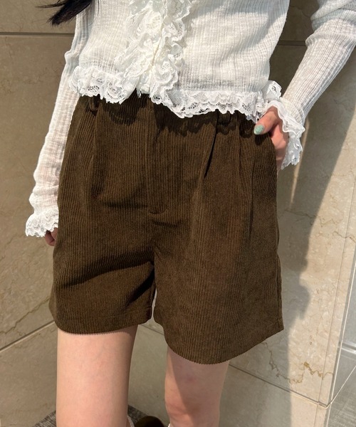 PHILLY（フィリー）の「ｺｰﾃﾞｭﾛｲｼｮｰﾄﾊﾟﾝﾂ（その他パンツ・レディース・ブラック/ブラウン・FREE）」の14枚目の写真