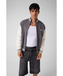 GUESS JEANS | GUESS JEANS Zip Bomber Sweater セーター(その他アウター)