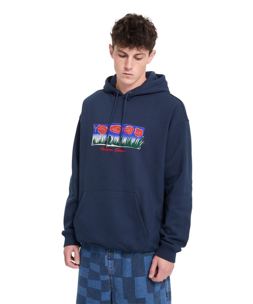VOLCOM（ボルコム）の「VOLCOM メンズ FA ANTONIO CARRAU PO パーカー 【2026年秋冬モデル】/ボルコムプルオーバーパーカー（パーカー・メンズ・ブルー系その他・X-LARGE/LARGE/MEDIUM/SMALL）」の2枚目の写真