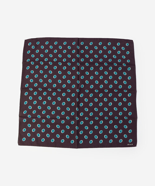 Bshop(ビショップ)の「Bleck | シルククレープ スカーフ UNISEX(バンダナ/スカーフ・レディース・ブラウン系その他/パープル系その他・ONE)」の7枚目の写真
