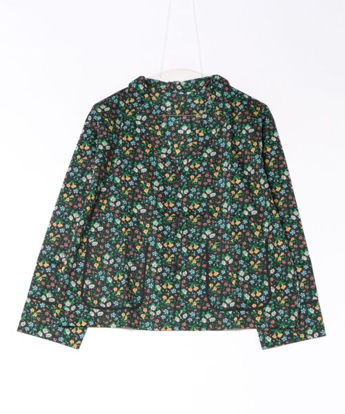 KID BLUE（キッドブルー）の「キッドブルー -２６ＡＷ　ＬＩＢＥＲＴＹプリント -長袖トップス -KOEN514 -kidblue（シャツ/ブラウス・レディース・ベージュ/ブラック・M）」の2枚目の写真