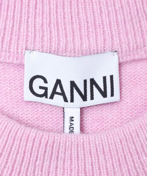 GANNI(ガニー)の「GANNI GRAPHIC WOOL VEST(ベスト・レディース・ピンク・SMALL)」の7枚目の写真