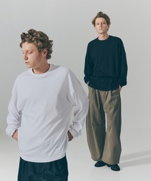 【Hanes】≪別注≫Cotton Smooth Crew Neck Pullover 2P / コットン スムースクルーネック プルオーバー 2P