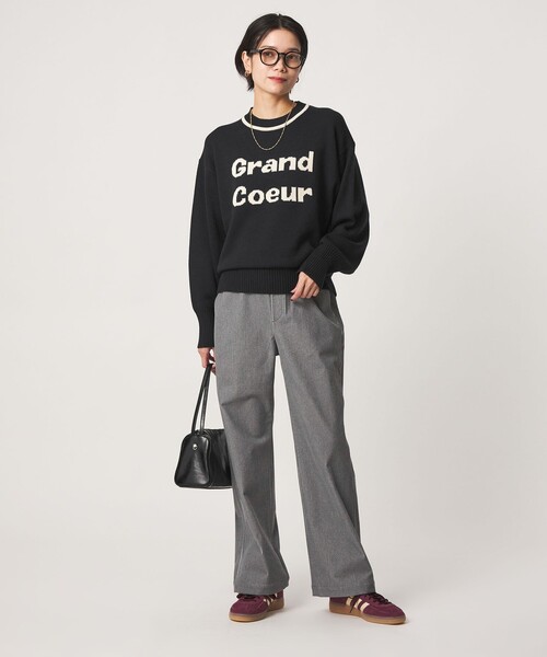 green label relaxing（グリーンレーベルリラクシング）の「［size SHORTあり］オルマイ コール パンツ マシンウォッシャブル ストレッチ（その他パンツ・レディース・ライトグレー/ブラック/オフホワイト/ダークグレー/オリーブ・SHORT/36/38/40）」の18枚目の写真