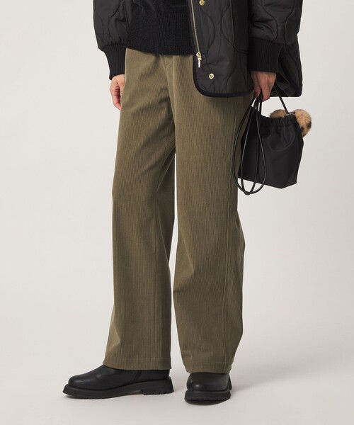 green label relaxing（グリーンレーベルリラクシング）の「［size SHORTあり］オルマイ コール パンツ マシンウォッシャブル ストレッチ（その他パンツ・レディース・ライトグレー/ブラック/オフホワイト/ダークグレー/オリーブ・SHORT/36/38/40）」の22枚目の写真