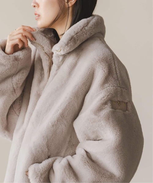 TATRAS（タトラス）の「《WEB・一部店舗限定追加2》TATRAS/タトラス BARBRA(バルブラ)（ブルゾン・レディース・チョコ/ライトグレー・X-SMALL/SMALL）」の8枚目の写真