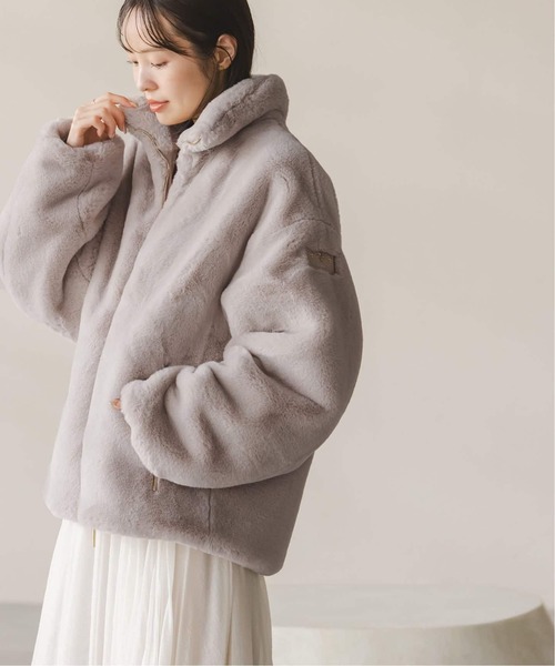 TATRAS（タトラス）の「《WEB・一部店舗限定追加2》TATRAS/タトラス BARBRA(バルブラ)（ブルゾン・レディース・チョコ/ライトグレー・X-SMALL/SMALL）」の9枚目の写真