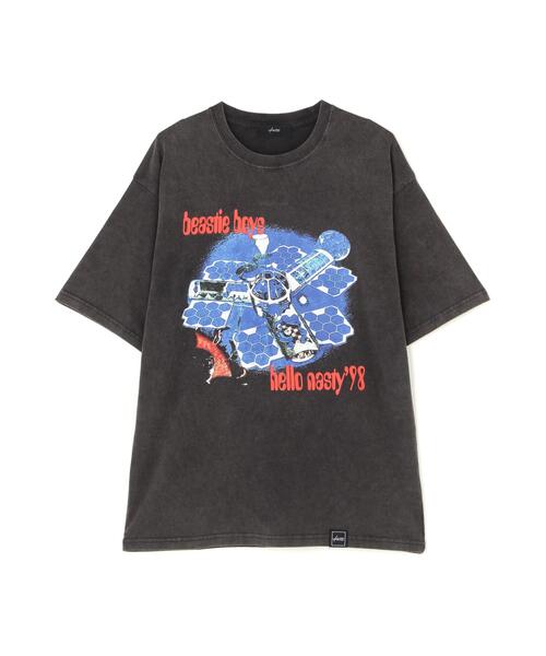 ROYAL FLASH(ロイヤルフラッシュ)の「U/MUSIC/ユーミュージック/HELLO NASTY98 SS TEE(Tシャツ/カットソー・メンズ・ブラック・M/XL/L)」の1枚目の写真