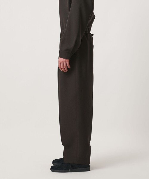 UNITED ARROWS & SONS by DAISUKE OBANA（ユナイテッドアローズアンドサンズバイダイスケオバナ）の「＜D.O UNITED ARROWS BY DAISUKE OBANA＞+10 CR 2P WIDE/TPD PANTS COL 26AW/ワイドパンツ（その他パンツ・メンズ・ダークブラウン・L/XL/M/S）」の6枚目の写真