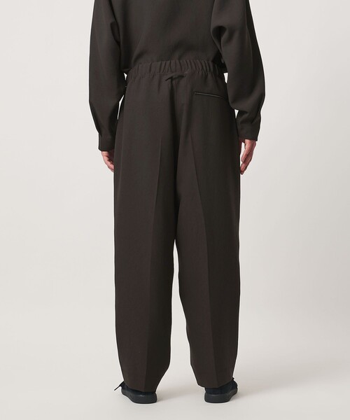 UNITED ARROWS & SONS by DAISUKE OBANA（ユナイテッドアローズアンドサンズバイダイスケオバナ）の「＜D.O UNITED ARROWS BY DAISUKE OBANA＞+10 CR 2P WIDE/TPD PANTS COL 26AW/ワイドパンツ（その他パンツ・メンズ・ダークブラウン・L/XL/M/S）」の7枚目の写真