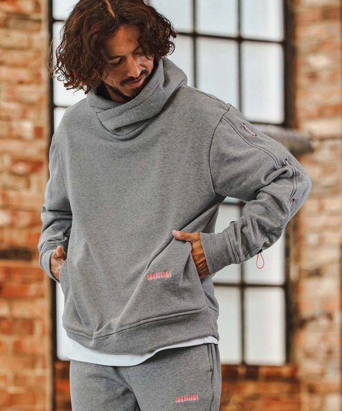 felkod(フィルコッド)の「mpa4257- Back Fleece Hoodie バックフリースパーカー(F26F130)(パーカー・メンズ・ブラック/トップグレー・M/L/S)」の1枚目の写真