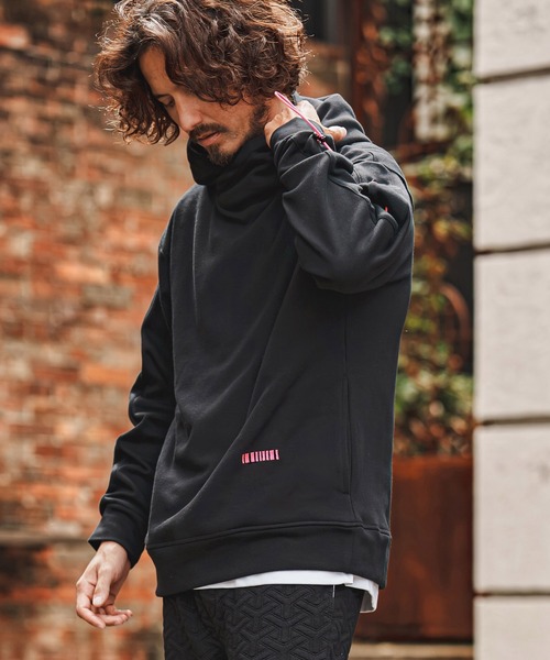felkod(フィルコッド)の「mpa4257- Back Fleece Hoodie バックフリースパーカー(F26F130)(パーカー・メンズ・ブラック/トップグレー・M/L/S)」の5枚目の写真