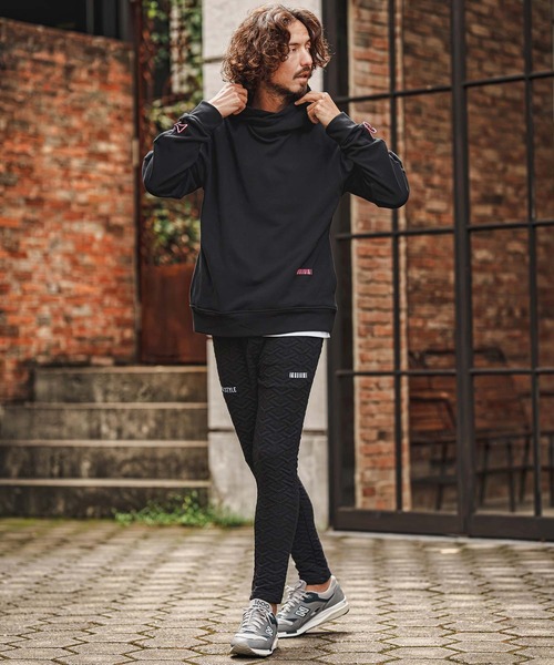 felkod(フィルコッド)の「mpa4257- Back Fleece Hoodie バックフリースパーカー(F26F130)(パーカー・メンズ・ブラック/トップグレー・M/L/S)」の7枚目の写真