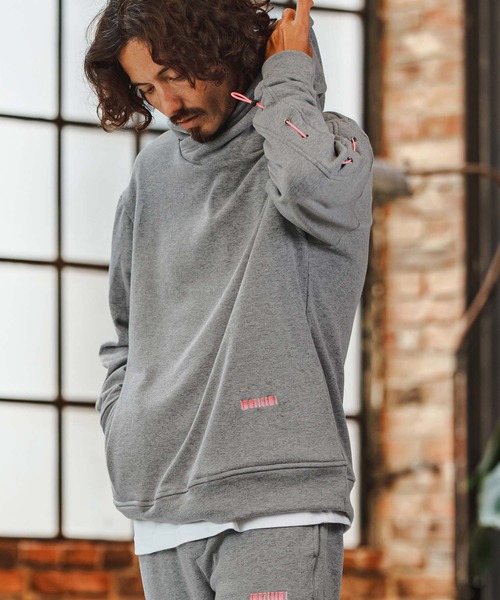 felkod(フィルコッド)の「mpa4257- Back Fleece Hoodie バックフリースパーカー(F26F130)(パーカー・メンズ・ブラック/トップグレー・M/L/S)」の11枚目の写真